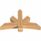 Ekena Millwork Alberta Smooth Timber Gable Bracket, Western Red Cedar, 48"W x 32"H x 5 1/2"D x 5 1/2"F, 16/12 Pitch GBW048X32X0606ALB00SWR - alternate 5